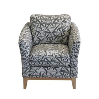 Rosa Accent Chair (Boston Storm)