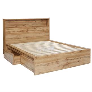 Nova King Single Bed w Storage HB