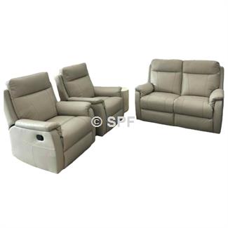Roberto 2 seater leather recliner only