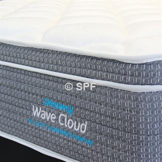 Wave cloud Super King Bed