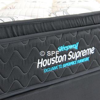 Houston Supreme King Mattress with Standard Drawer Base