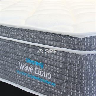 Wave Cloud California King Bed