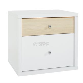 Cosmo 2 Drawer Bedside Table