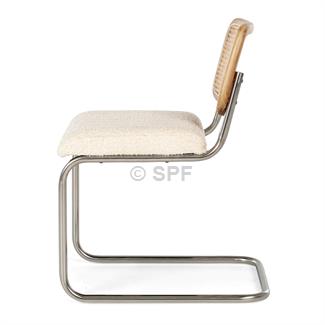 Breuer Dining Chair Boucle Seat