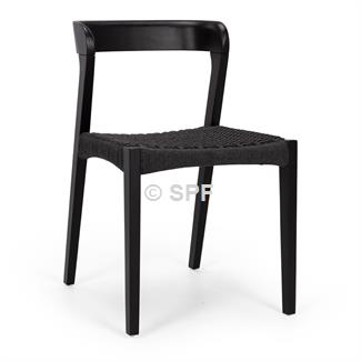 Haast Chair Black Rope Seat
