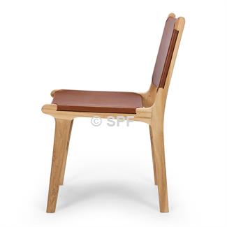 Indo DIning Chair Tan