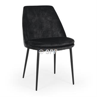 Mia Dining Chair Velvet Anthracite