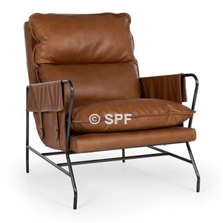 Norse Armchair Tan Leather