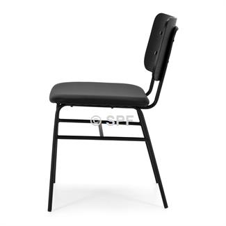 Lukas Chair Black Panel