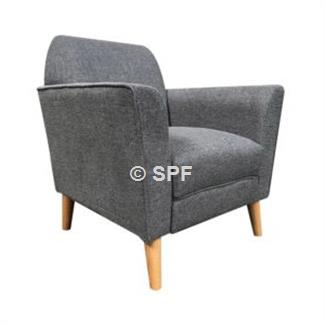 Alice Accent Chair - Grey