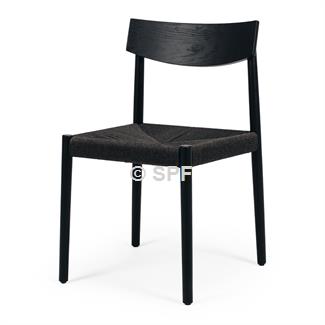 Ingrid Dining Chair (Black Oak) Cord