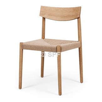 Ingrid Dining Chair (Natural Oak) Cord