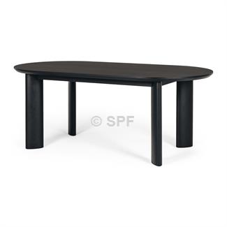 Kontur Dining Table 200x100 (Black Oak)